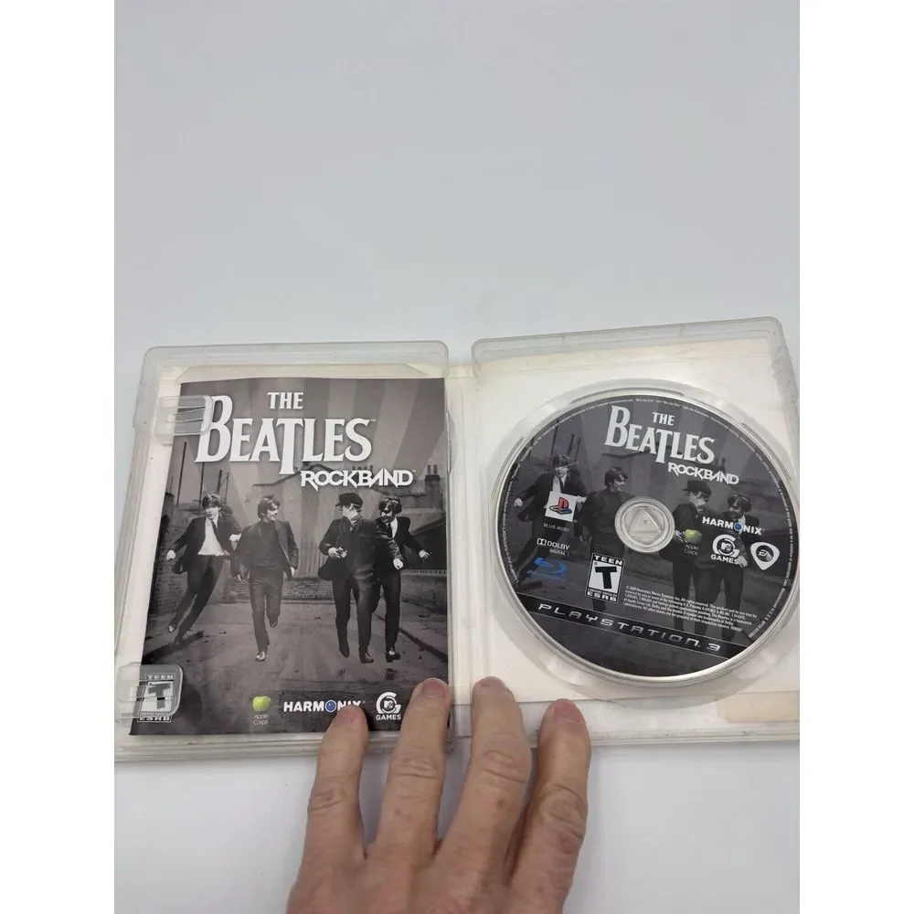 Beatles‎ Rock Band Playstation Network Game Has Instruction Book Included. 2670